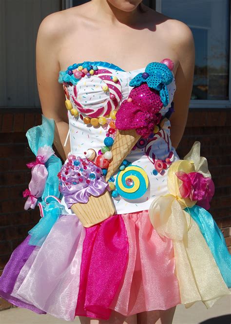 katy perry california gurls candy cupcake dress halloween costume i made custom made to look
