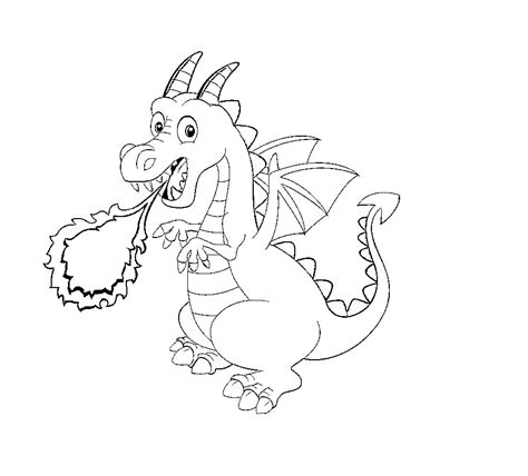 Ausmalbilder Drachen Für Kinder - Malvorlagen