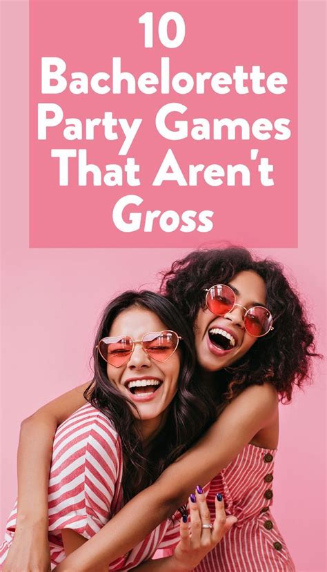 Get Ideas For Bachelorette Party Games That Arent Gross On Shefinds