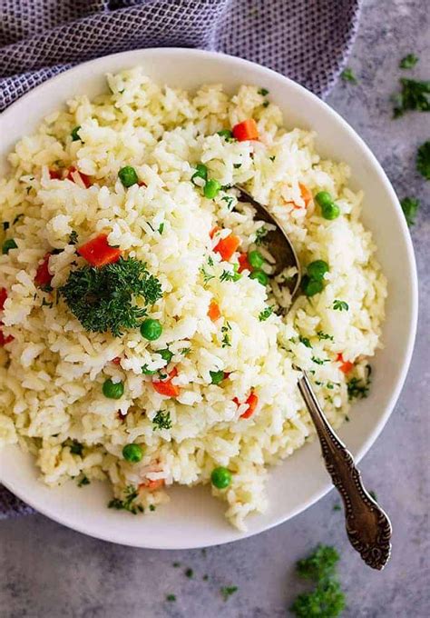 Easy Rice Pilaf With Carrots And Peas Is A Quick And Easy Side Dish