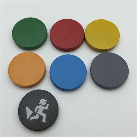 Just click on the icons, download the file(s) and print them on your 3d printer. Custom Printed Wooden Tokens Board Game Pieces - Buy ...