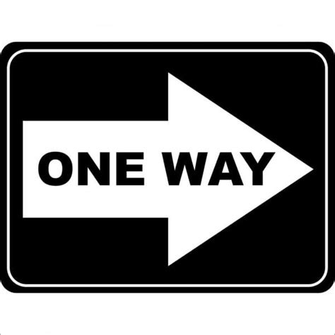 One Way Arrow Discount Safety Signs New Zealand