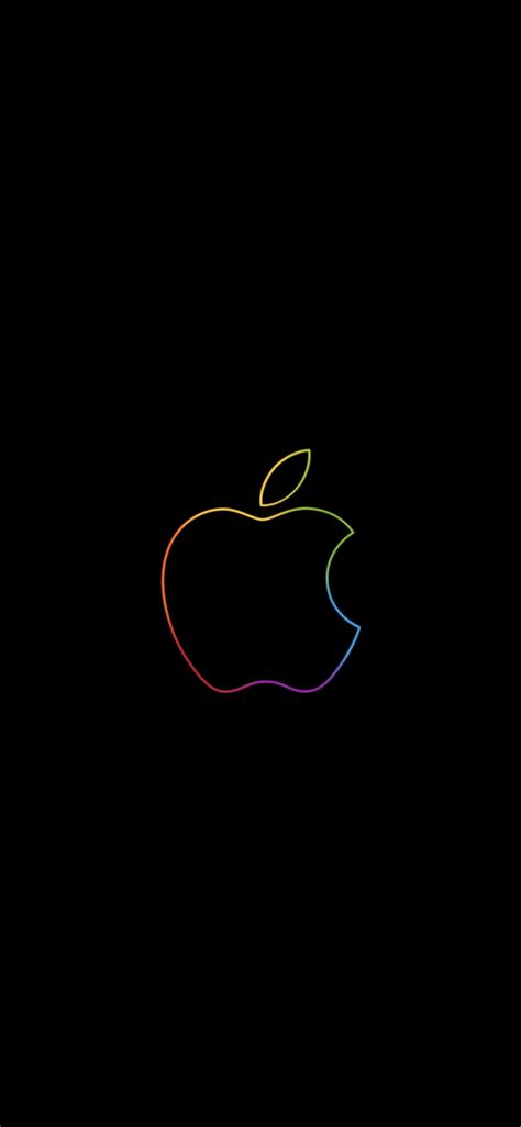 Download Apple Logo With Iphone X Background Wallpaper
