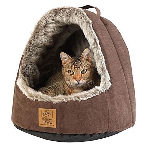 9 Luxury Cat Beds Hooded Arctic Cat Bed Cool Cats Fancy Pet Beds