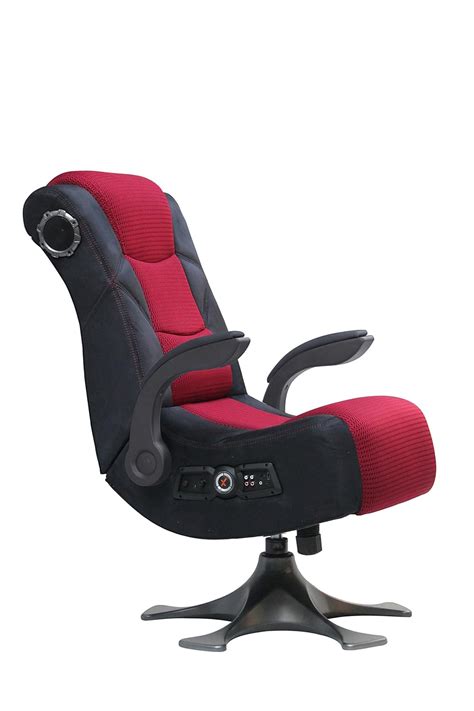 X Rocker 5129101 Pedestal Video Gaming Chair 21 Microfiber Mesh Black