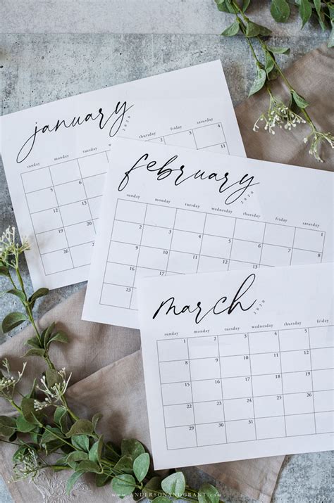 Download This Free Set Of Printables To Keep You Organized For January
