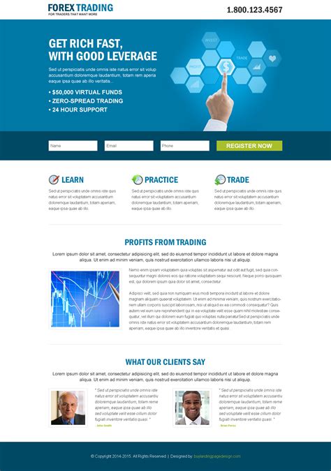 Free Landing Page Design Templates For Free Download Psdhtml
