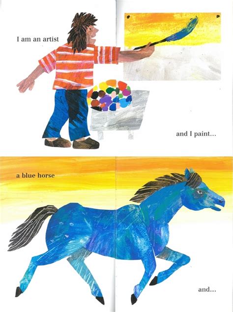 The Artist Who Painted A Blue Horse Philomel Books Philomel Books