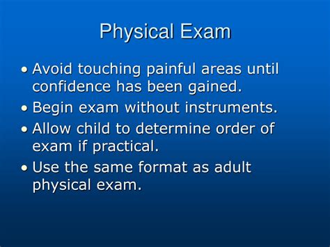 Ppt Pediatric Physical Exam Powerpoint Presentation Free Download