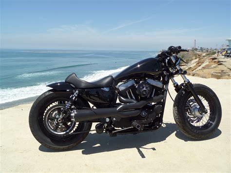 Also in black, other sizes available 33mm to 53mm. Harley Cafe Racer 48 Forty Eight Sportster | Cafe racer
