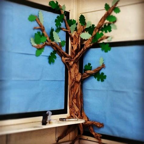 Great Outdoors Tree Classroom Display Made From Paper Paper Tree