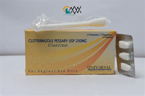 Clotrine Pessaries 200mg Clotrimazole 3s Cross Link Pharmacy