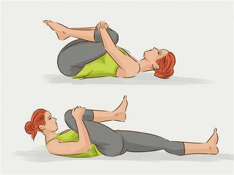 How To Do A Knees To Chest Exercise 11 Steps Wikihow