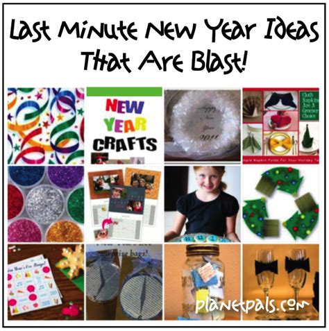 Last Minute New Year Ideas That Are Blast