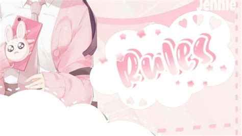 ୨⊹🐰 ﹕rules Banner Rules Discord Banner Banner Anime Maid