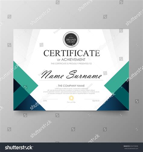 Certificate Layout Certificate Design Template Certificate Of