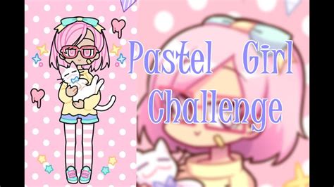 Pastel Girl Challenge Speedpaint Youtube