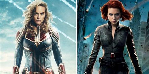 Captain Marvel Vs Black Widow Who Would Win