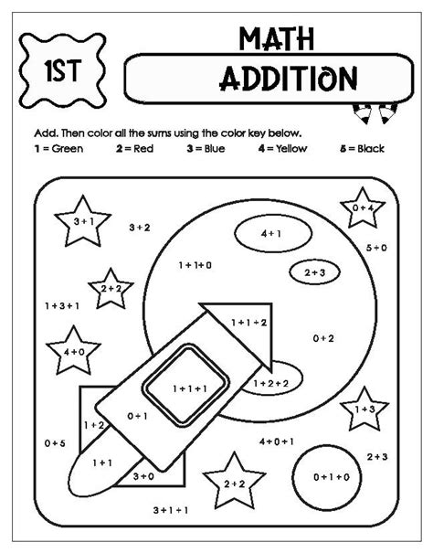 First Grade Math And Language Arts Ela Worksheet Bundle Digital