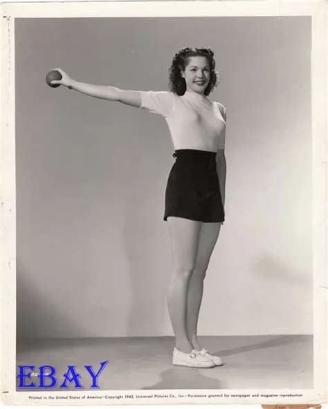 Anne Gwynne Busty Leggy Vintage Photo Circa 1942 Eur 6702 Picclick Fr