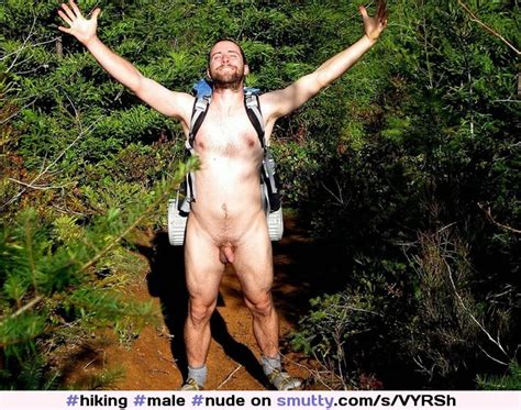 Male Nude Outdoors Outside Hiking
