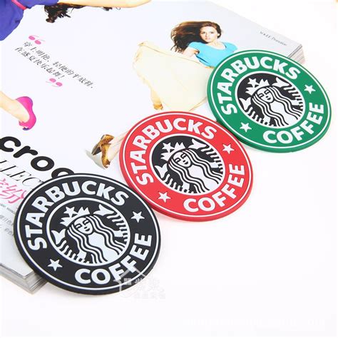 Discount Starbucks Cup New Silicone Coasters Cup Thermo Cushion Holder