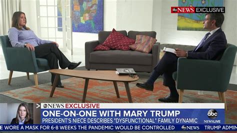 Mary Trump In Abc Interview Presidents Dysfunctional Upbringing