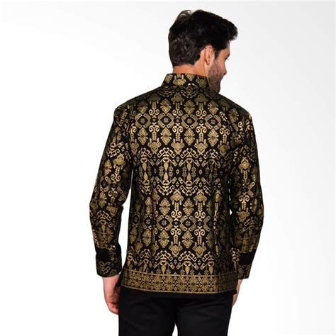 Baju batik kombinasi cowok hijabika com. Contoh Baju Kemeja Batik Pria - Juwitala