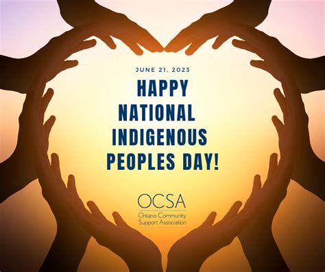 Ocsa Statement National Indigenous Peoples Day 2023