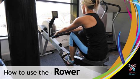 How To Use Rowing Machine Youtube