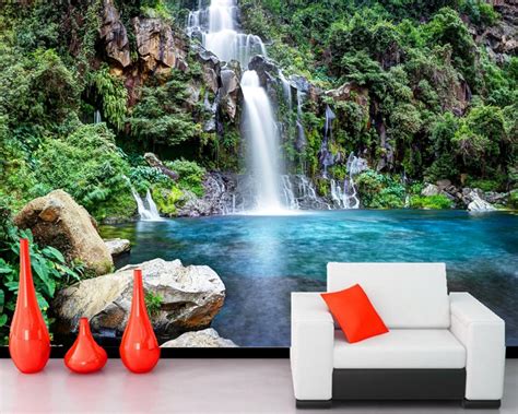 Buy Parks Waterfalls Stones Nature Wallpaperliving