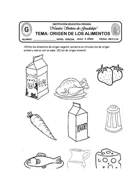 03 Tema Origen De Los Alimentos By Katy Hormiguita Issuu