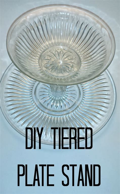 Methodical Living Diy Tiered Plate Stand