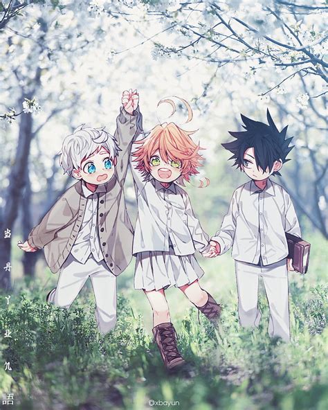 720p Free Download Norman X Ray X Emma The Promised Neverland Hd
