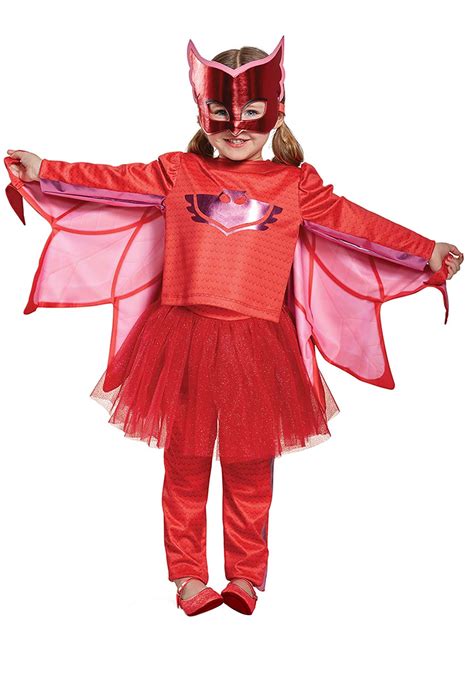 Disfraz Owlette Con Tutú De Pj Masks Prestige Niños Pequeños