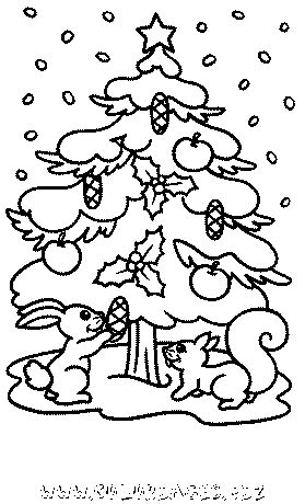 coloriage Sapins de Noel à décorer gratuit 9950  Noel