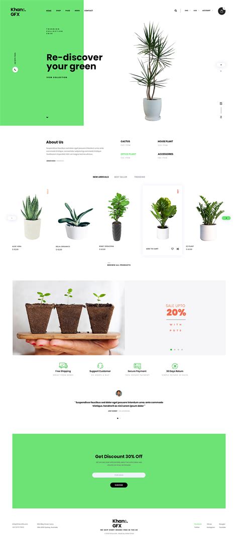 Re-discover your green thumb :: Behance