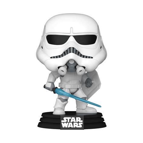 Buy Pop Concept Series Stormtrooper With Shield And Lightsaber At Funko
