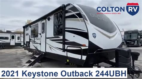 Quick Look 2021 Keystone Outback 244ubh Bunk House Travel Trailer Youtube