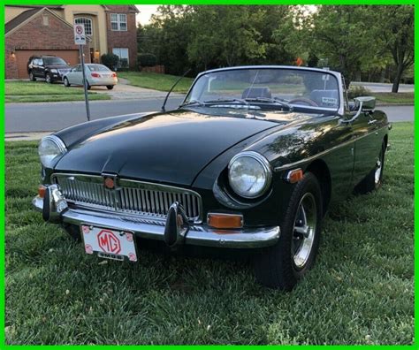 1972 Classic Mgb Roadster Convertible 4 Cylinder 16787 Miles 4 Speed