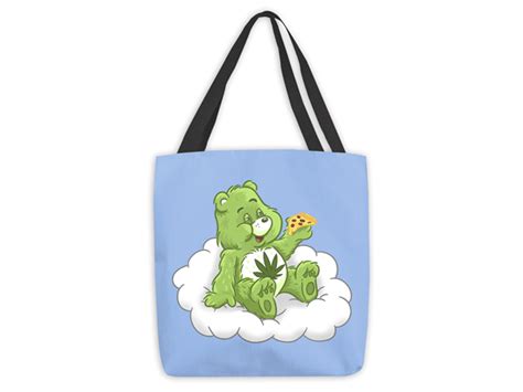 Dank Bear Large Tote Bag