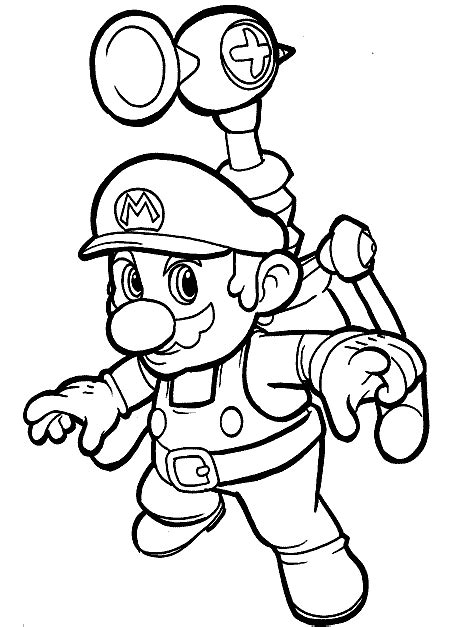 Super Mario Coloring Pages ~ Free Printable Coloring Pages - Cool