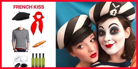 Dress Like French Kiss Costume Halloween And Cosplay Guides