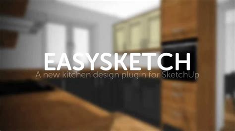 Modern kitchen kali italian design by rosanna mataloni author details. EASYSKETCH Kitchen design plugin for SketchUp - YouTube