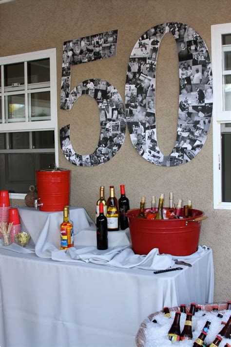 Read on to get our crafty and cheap ways to outfit your new man cave: 50th Birthday Party Decorations for Men | BirthdayBuzz