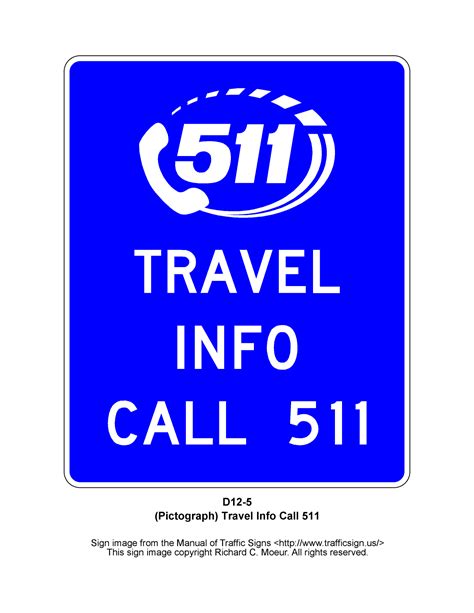 Manual Of Traffic Signs D12 Series Signs
