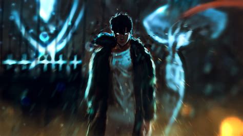 1920x1080 Resolution Sung Jin-Woo Solo Leveling Digital Art 1080P