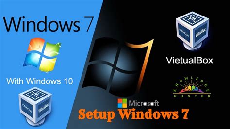 How To Setup Windows 7 On Virtualbox Or Virtual Machine Youtube