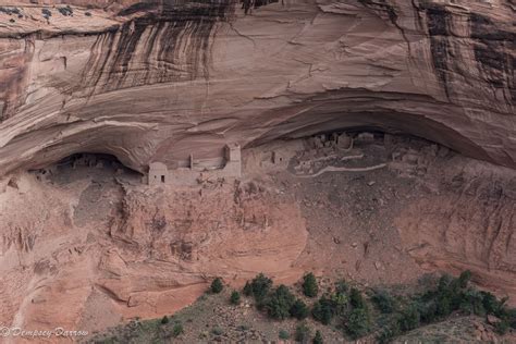 Canyon De Chelly A View Of The Mummy Cave Ruins From The North Rim