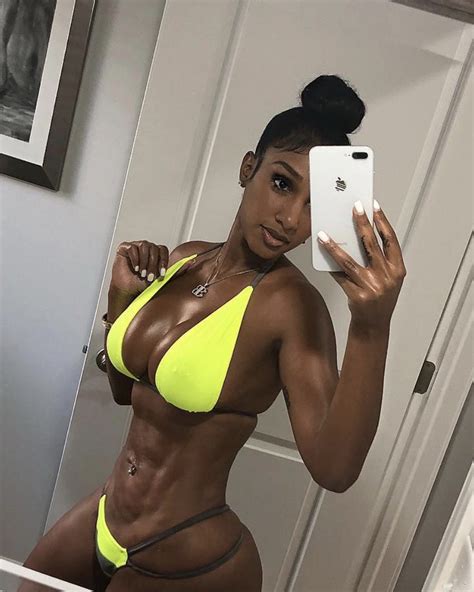 Bernice Burgos Shows Off Lime Green Bikini On Instagram Pics Vids Page BlackSportsOnline